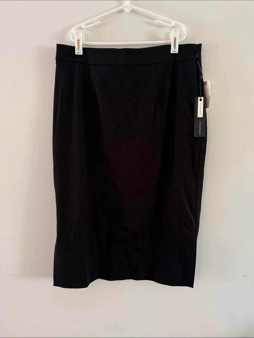 NWT Anthropologie Black Pencil Skirt Sz 6